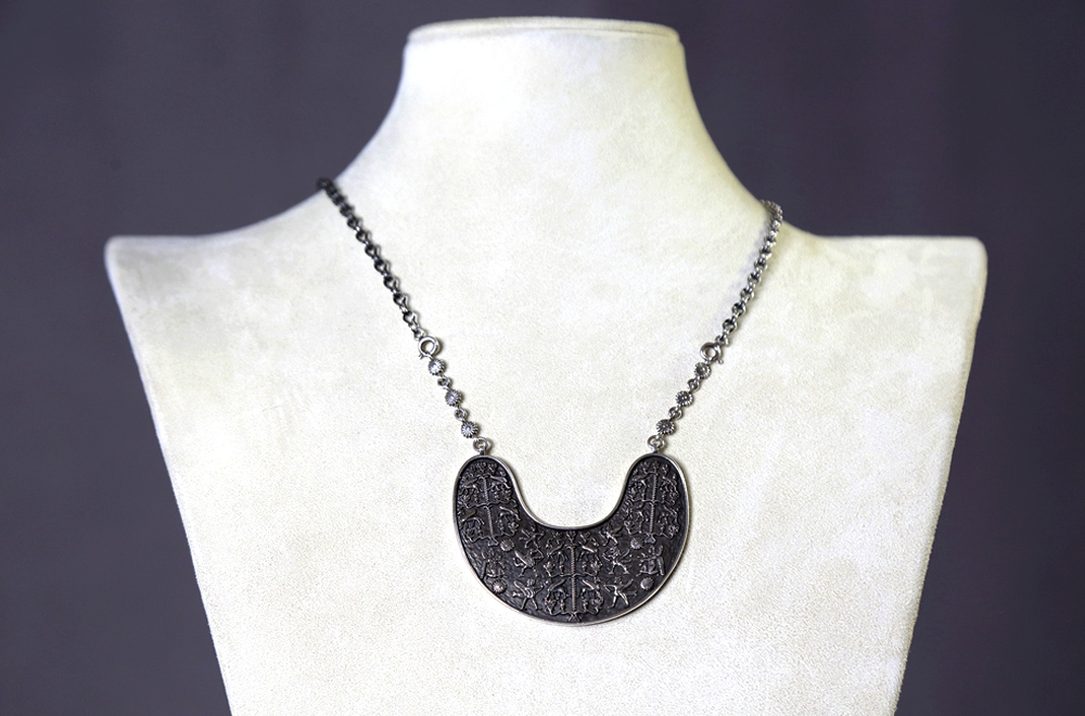 Pendant " Van " with Armenian traditional chain thumbnail
